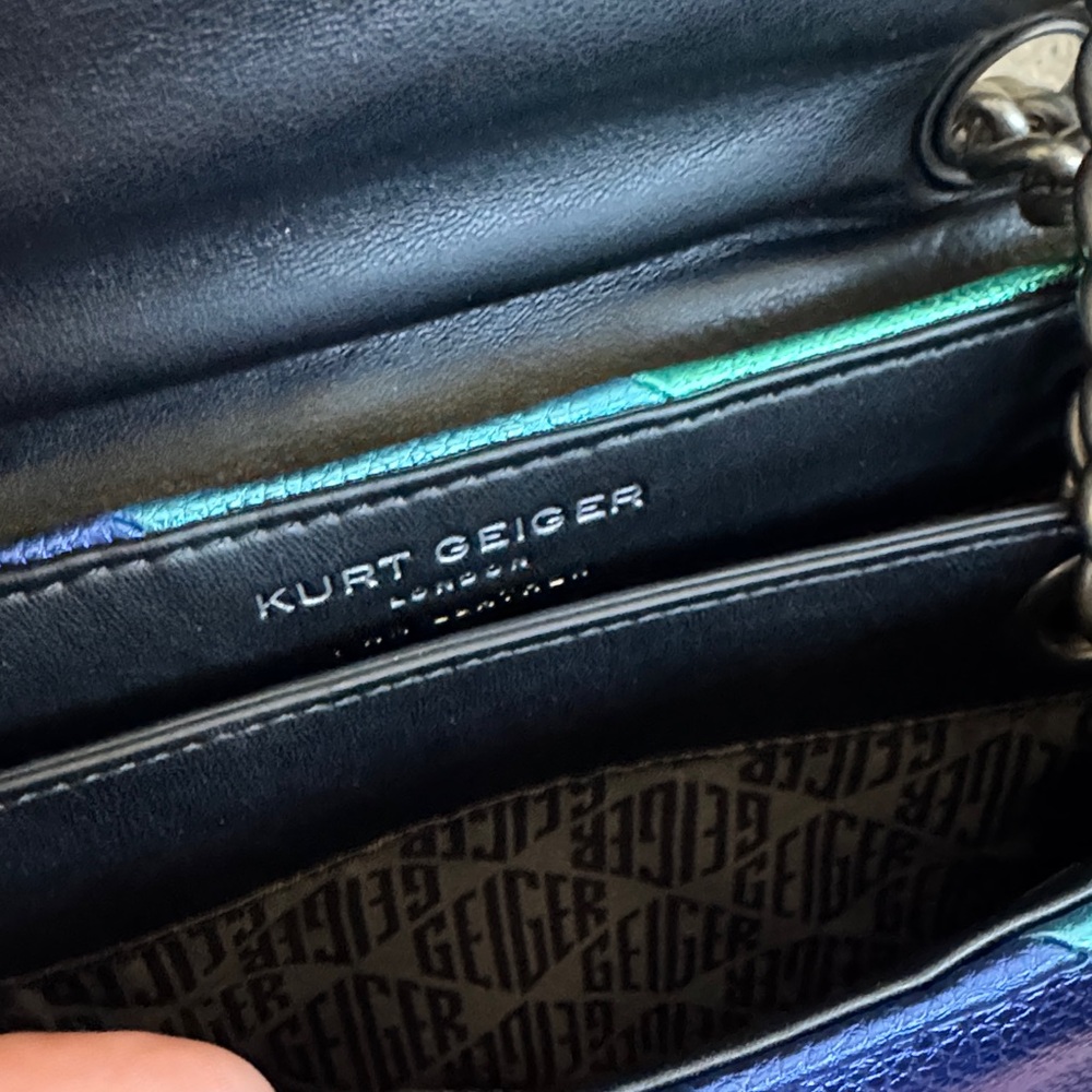 Kurt Geiger Multicolor Striped Crossbody Bag - Picture 5 of 5